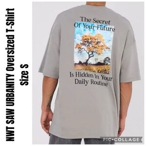 SAW URBANITY Oversized T-Shirt Size S